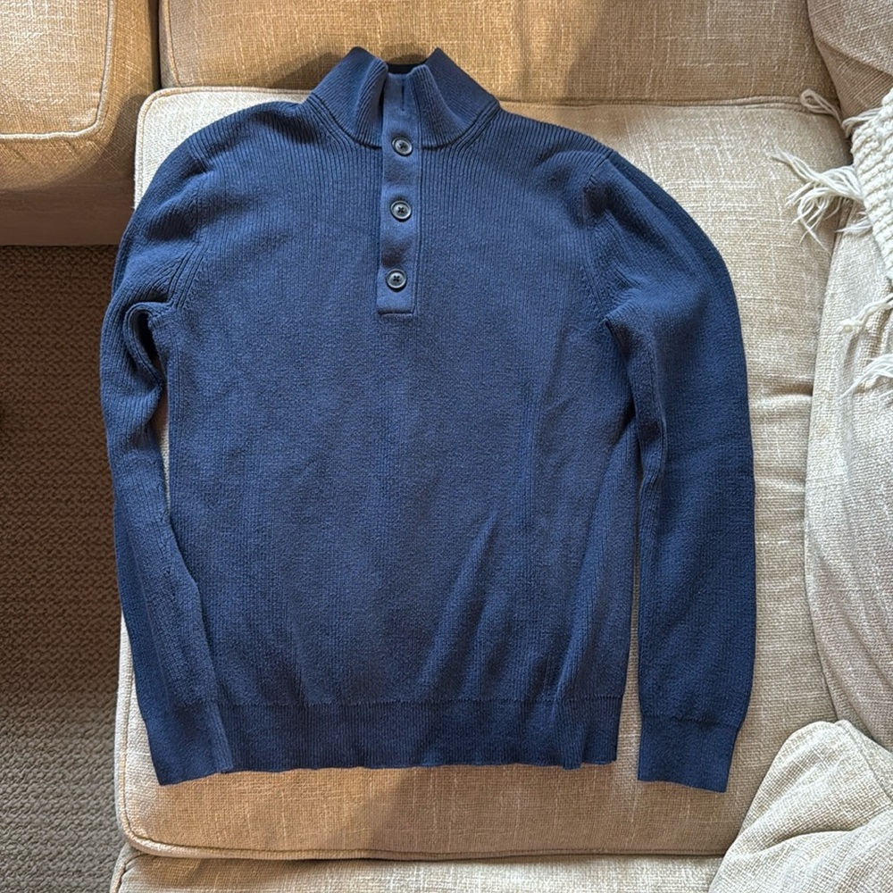 Banana Republic 4 button cotton sweater.